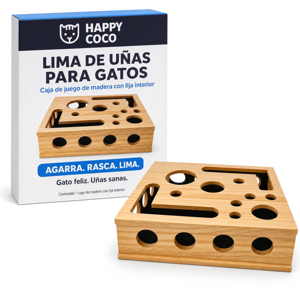 Lima de uñas para gatos HappyCoco