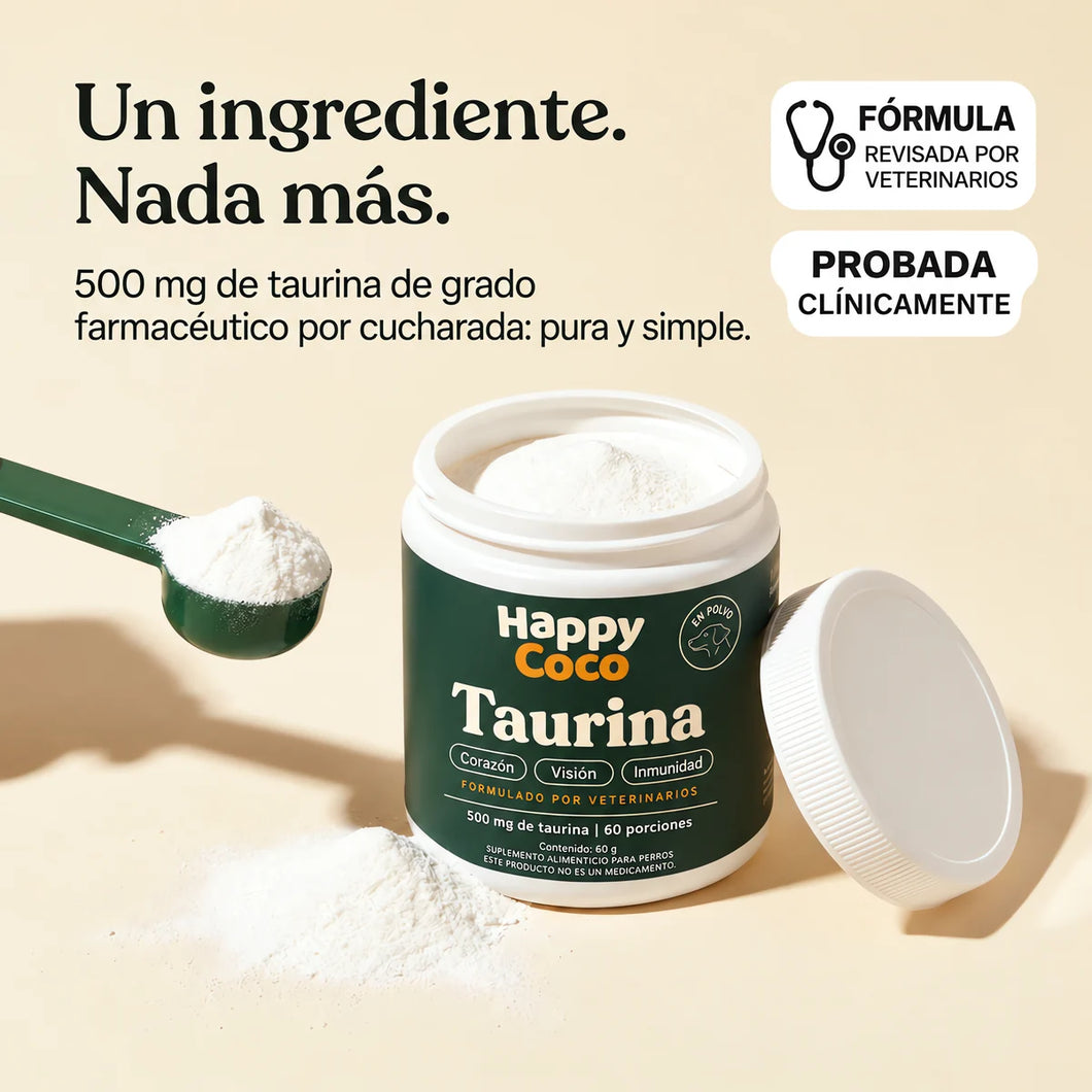 Un ingrediente, nada más: 500 mg de taurina por cucharada