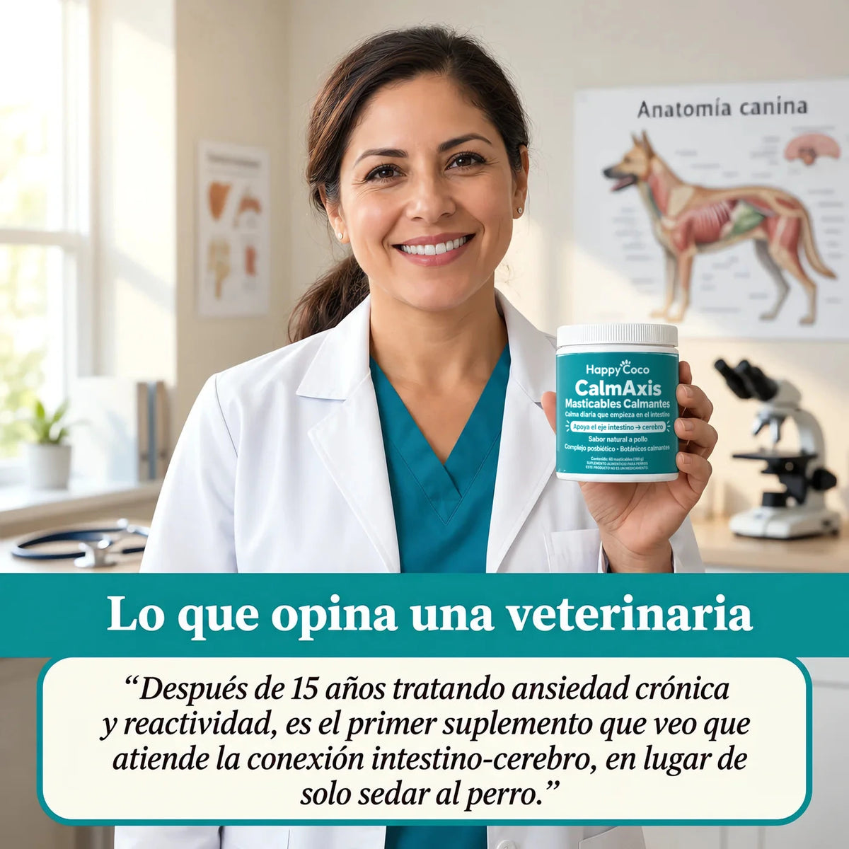 Lo que opina una veterinaria sobre CalmAxis