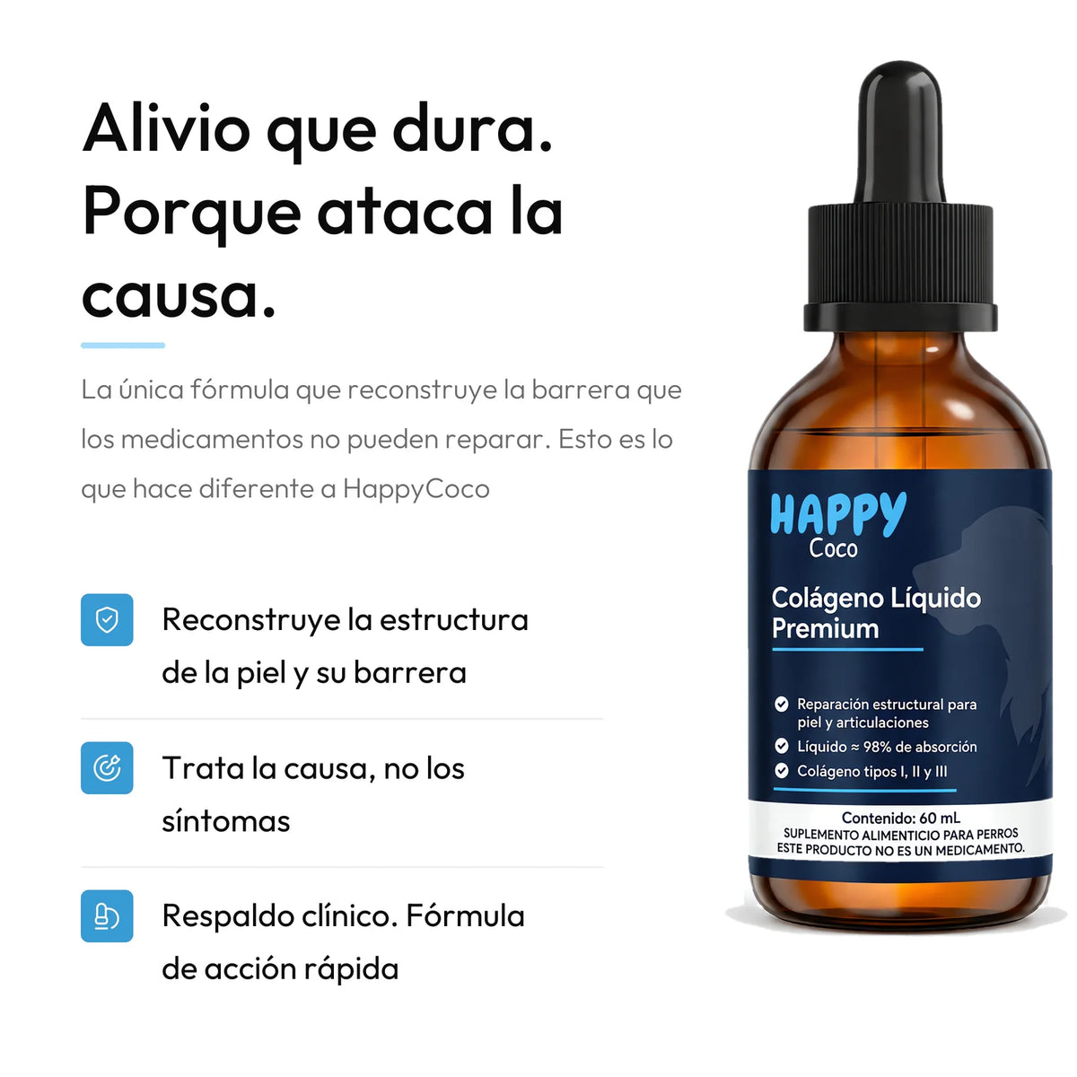 Alivio que dura porque ataca la causa: lo que hace diferente a HappyCoco